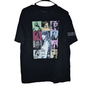 Taylor Swift The Eras Tour T-Shirt Graphic Print Concert Tee Size M
